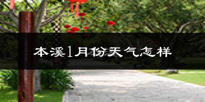 本溪市1月份天气如何?很冷吗?