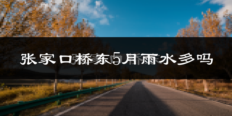 张家口桥东5月雨水多吗?