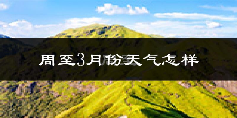 周至县3月份天气如何?冷吗?过去两年天气数据对比分析
