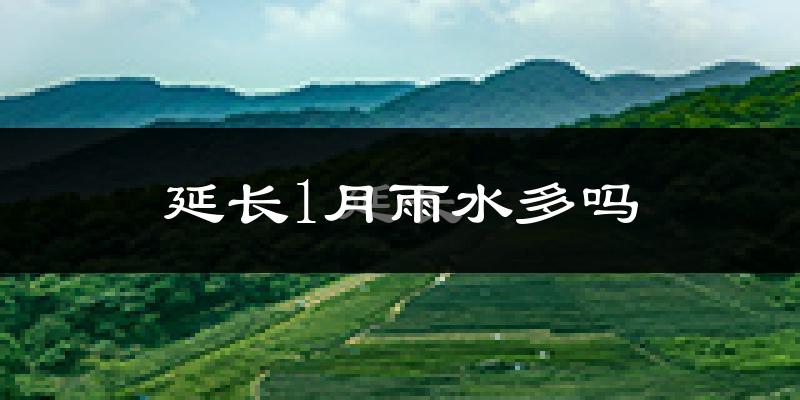 延长1月雨水多吗?