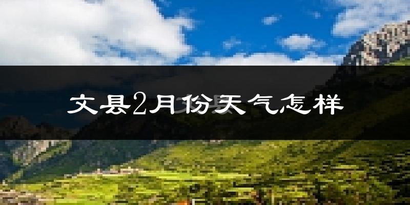 文县2月份天气如何?冷吗?过去两年二月天气数据分析