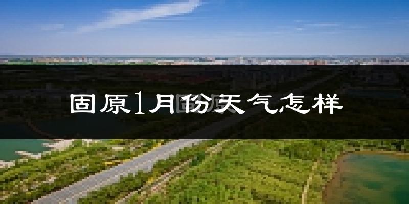 固原市1月份天气如何?很冷吗?
