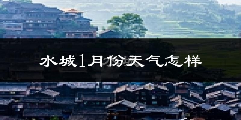 水城县1月份天气如何?很冷吗?